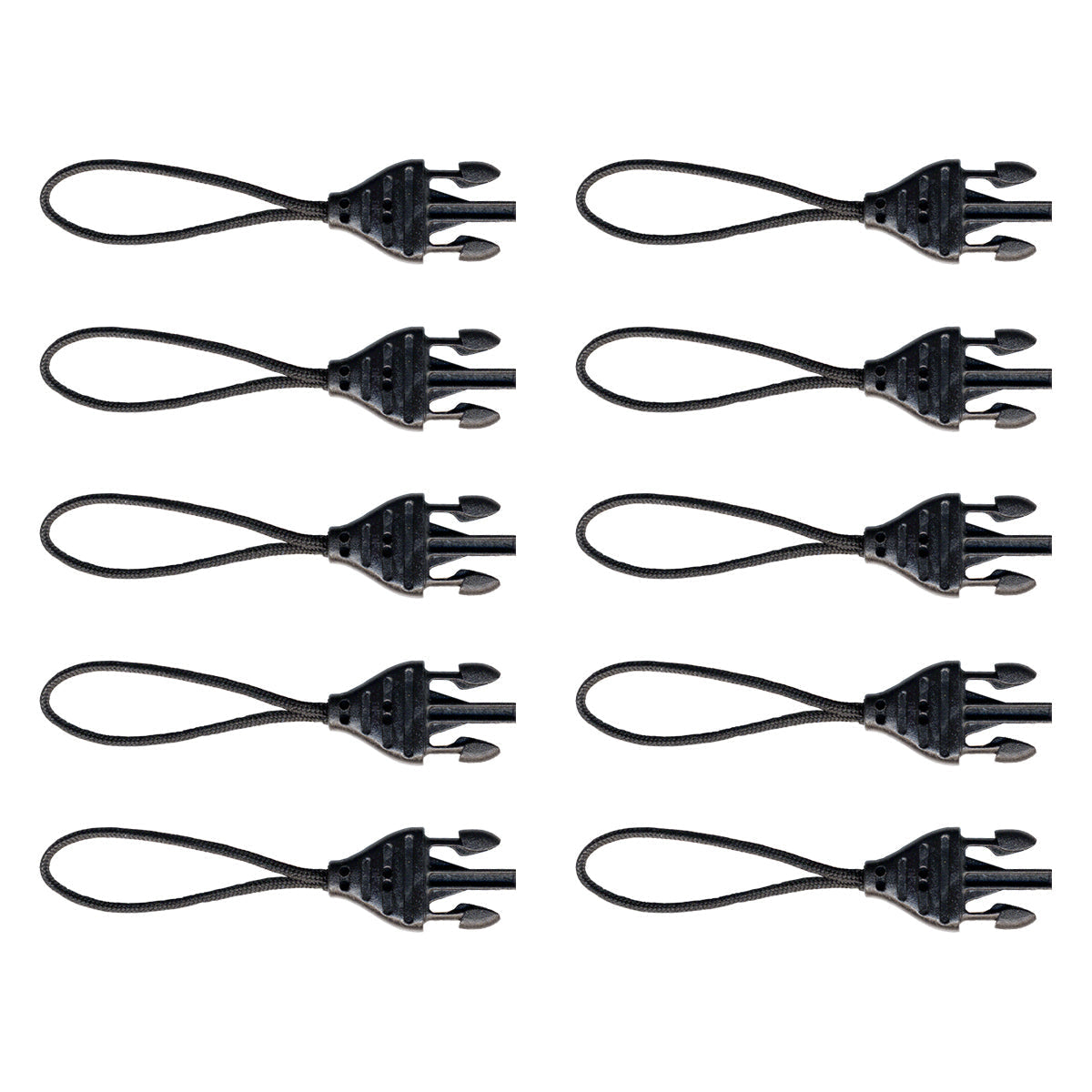 Lot de 10 mini connecteurs à boucle QD - (3/8")
