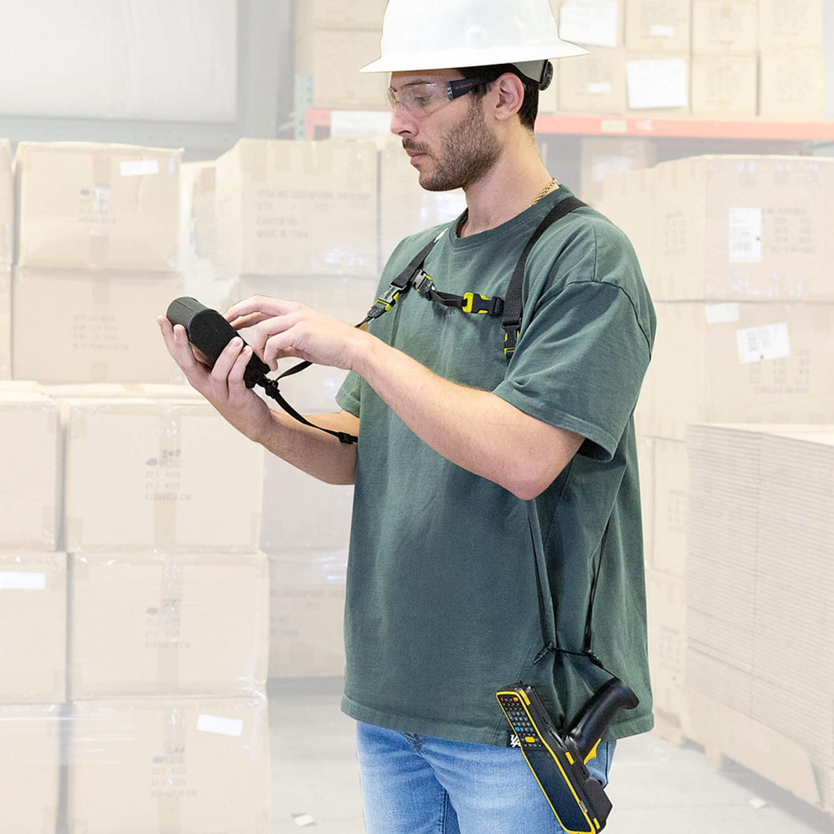 Harnais double - Sangle